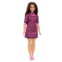 Barbie Fashionista - Poupée avec robe à carreaux rose Hbv20 - Mattel
