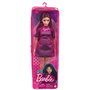 Barbie Fashionista - Poupée avec robe à carreaux rose Hbv20 - Mattel