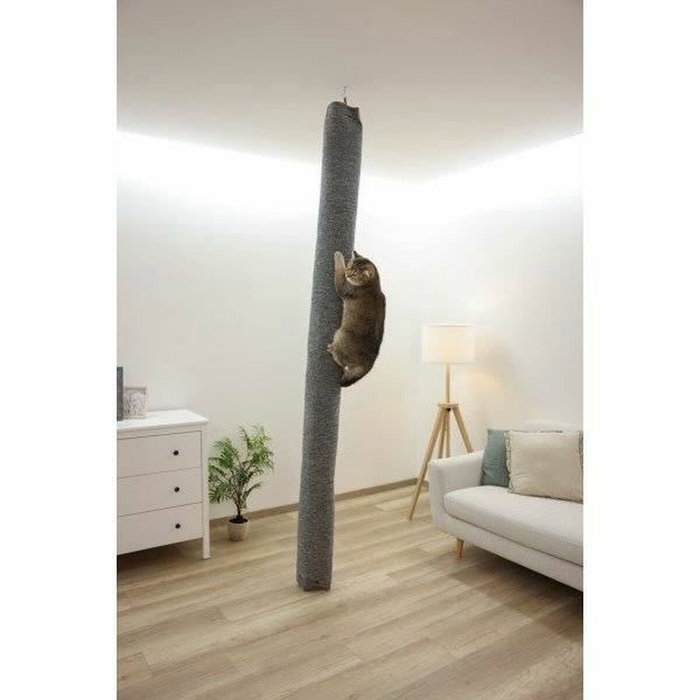 Kerbl Sac à grimper et griffoir pour chats Gris