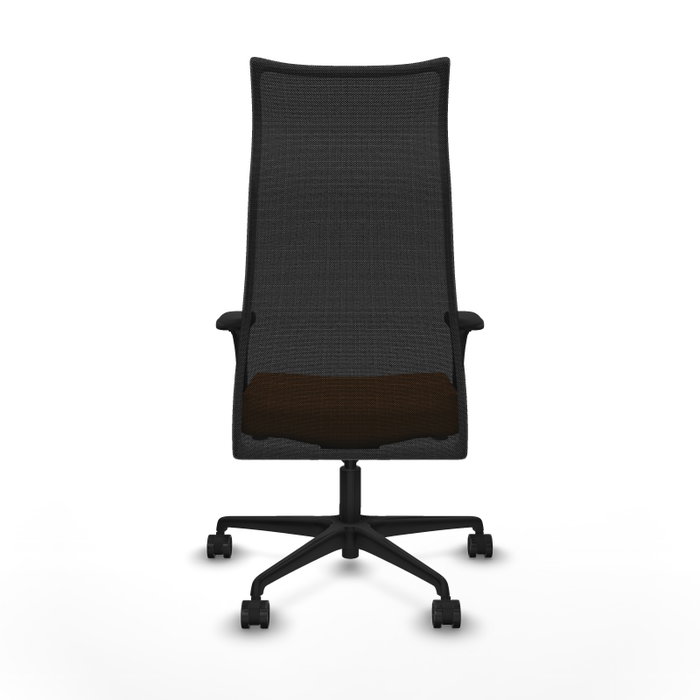 Piqueras y Crespo Chaise de Bureau Albacete XL Orange et Noir
