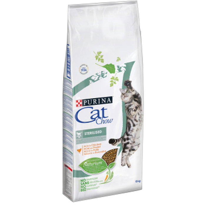 Aliments pour chat Purina CAT CHOW STERILISED Adulte Poulet 1,5 Kg Aliments pour chat Purina CAT CHOW STERILISED Adulte Poulet 1,5 Kg