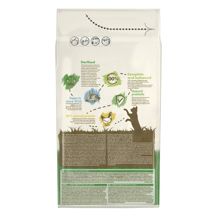 Aliments pour chat Purina CAT CHOW STERILISED Adulte Poulet 1,5 Kg Aliments pour chat Purina CAT CHOW STERILISED Adulte Poulet 1,5 Kg