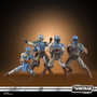 Star Wars The Mandalorian Vintage Collection pack 4 figurines Mandalorian Shriek-Hawk 10 cm
