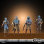 Star Wars The Mandalorian Vintage Collection pack 4 figurines Mandalorian Shriek-Hawk 10 cm