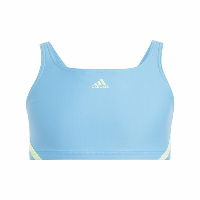 Bas de Bikini Pour Filles Adidas 3 Bandas Bleu