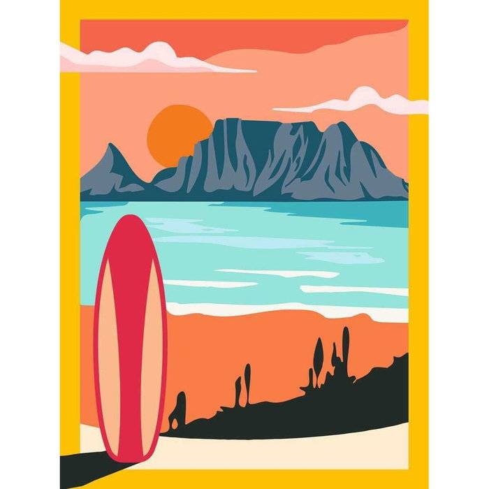 Ravensburger Peinture pour doigts Multicouleur Sunset at the Beach