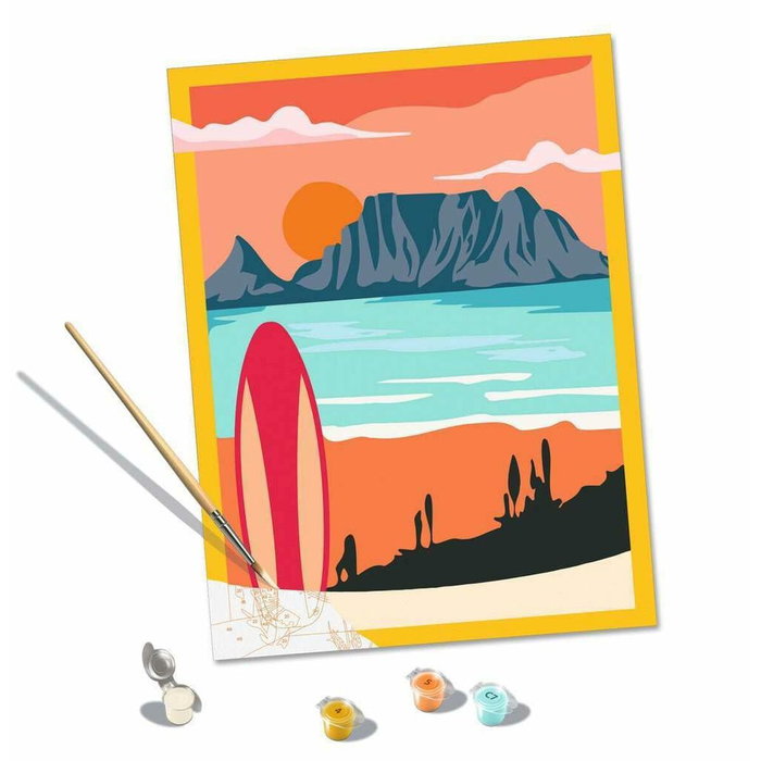 Ravensburger Peinture pour doigts Multicouleur Sunset at the Beach