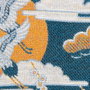 BigBuy Home Coussin Bleu Héron 45 x 10 x 45 cm