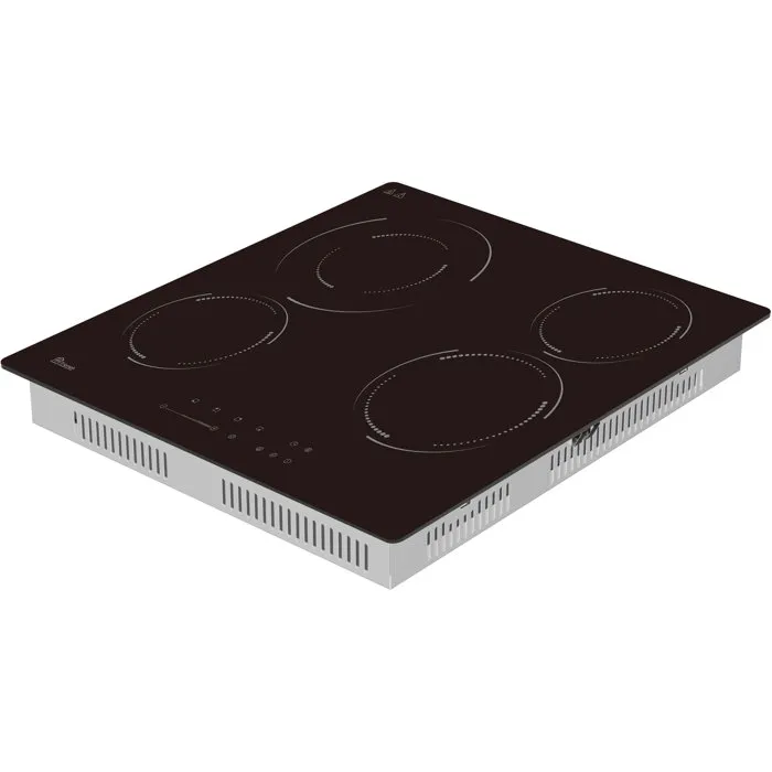 Triomph Table de cuisson vitrocéramique 4 foyers 6500 W