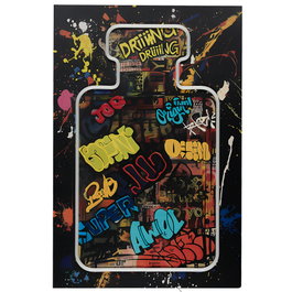 Home Deco Factory Cadre Néon LED Bocal 40x60 cm