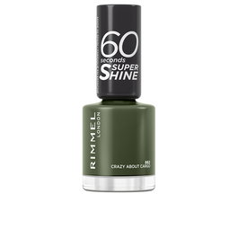 Rimmel London Vernis à Ongles 60 Secondes Super Shine #882 Crazy About Cargo - Séchage Rapide - 8 ml