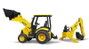 Bruder - Véhicule pelleteuse JCB avec pelle frontale et bras arrière amovible - Jouet - 41 x 12 x 17 cm
