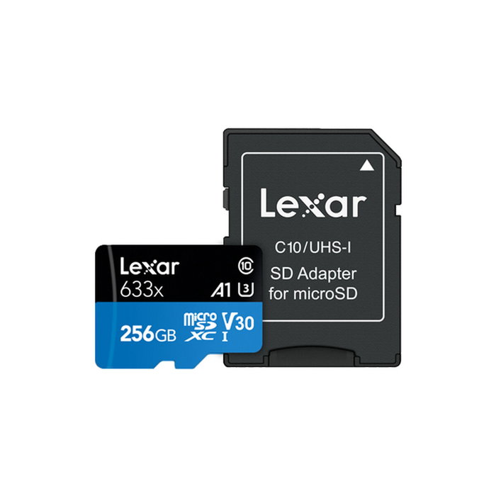 Lexar 633x MicroSDXC 256 Go Lexar 633x MicroSDXC 256 Go