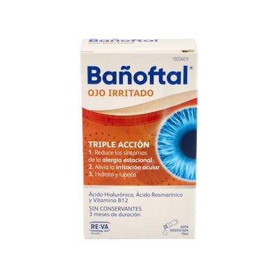 BAÑOFTAL Bañoftal pour Yeux Irrités 10 ml BAÑOFTAL Bañoftal pour Yeux Irrités 10 ml