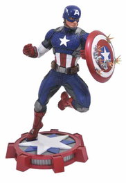 Diamond Select Toys Marvel Gallery Captain America Steve Rogers 25 cm