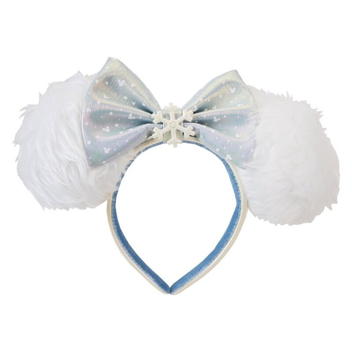 LOUNGEFLY Ensemble Sac à Dos + Serre-tête Mickey and Friends Winter Wonderland Disney