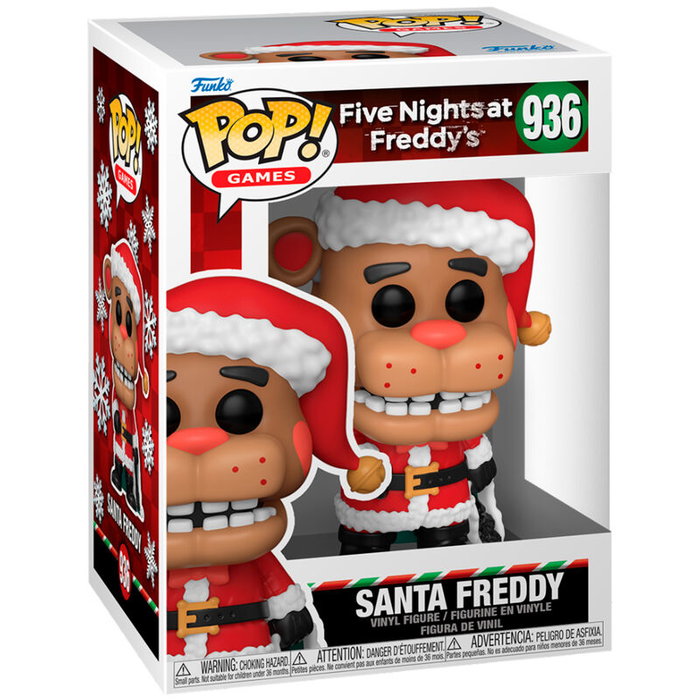 FUNKO Figura POP Five Nights at Freddy's Holiday Santa Freddy
