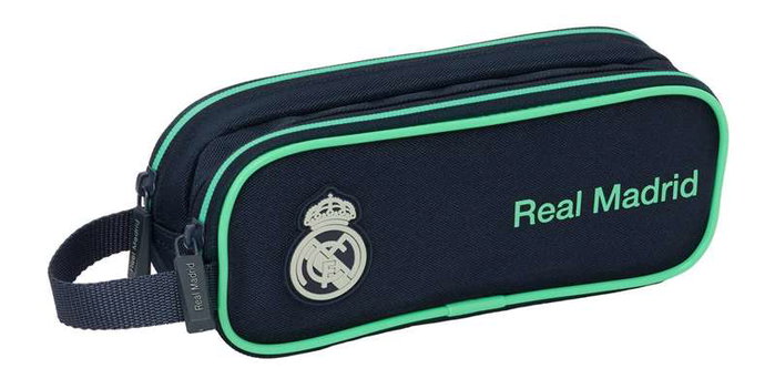 Safta Portatodo Double - Coffret à bijoux ou rangement Real Madrid Deuxième équipement 25/26, 21 x 8 x 6 cm - À partir de 3 ans Safta Portatodo Double - Coffret à bijoux ou rangement Real Madrid Deuxième équipement 25/26, 21 x 8 x 6 cm - À partir de 3 ans