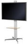 SMS FH 1455 - Support de sol universel pour écran plat jusqu'à 100 kg avec rotation, inclinaison douce et gestion des câbles