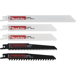 Makita P-83967 Recipro Starter Set Uni 5 pièces