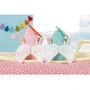 Baby Born - Poupon Ange avec hochet intégré, lavable à 30°C, pour nouveau-né et poussette - 18 cm - Bleu ou Rose