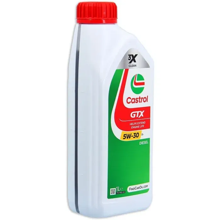 Castrol - Huile moteur GTX 5W-30 C4 - 1 Litre - Pour moteurs essence et diesel