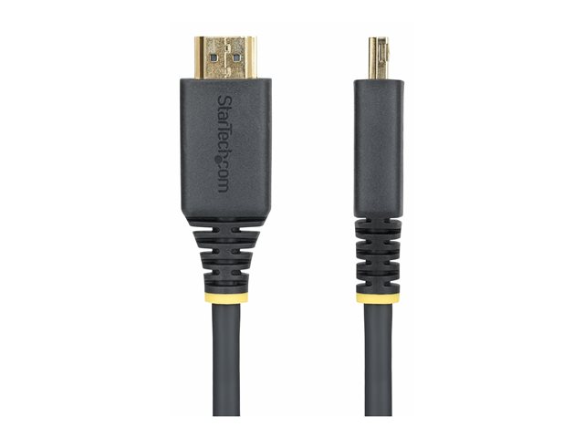 StarTech.com Câble HDMI Actif 10,6 m avec Ethernet – Mâle vers Mâle – 4K 60Hz – 18 Gbps – Noir