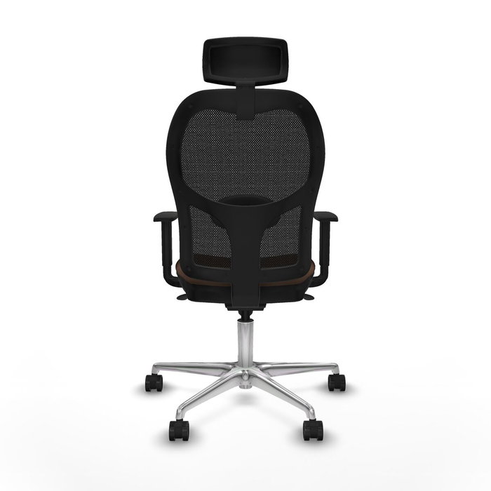 Piqueras y Crespo Chaise de Bureau 1D086N2 Noir et Brun foncé Piqueras y Crespo Chaise de Bureau 1D086N2 Noir et Brun foncé