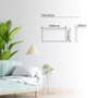 GSC Evolution Panneau de surface LED Kisongo 60x30cm 24W 4200K Níquel
