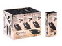 Kinvara Ouvre-boîte électrique noir 16,5 x 6,5 x 4,5 cm plastique ABS acier piles 2xAA non incluses (Set de 18)