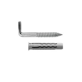 WOLFPACK LINEA PROFESIONAL Kit Sanitaire Alcayata avec Cheville Ø 10 x 50 mm