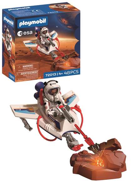 Playmobil Planeur Spatial de l'ESA City Action, 48 pièces