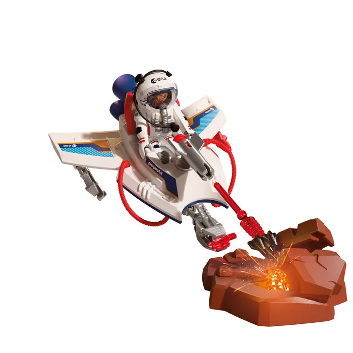 Playmobil 72013 Vaisseau spatial de l'ESA, Figurine de l'Espace, Jouet de Construction 48 Pièces, Dès 4 Ans