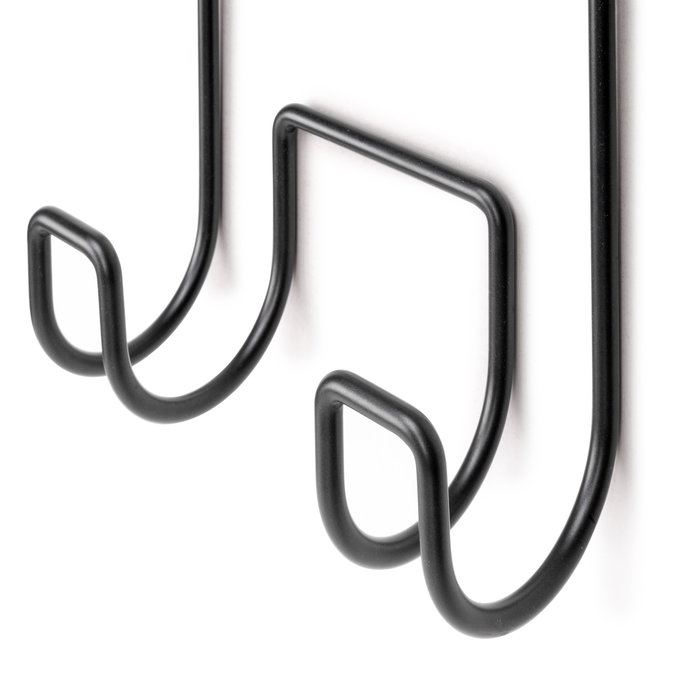 Emuca Porte-fer et planche à repasser, Acier, Gris anthracite