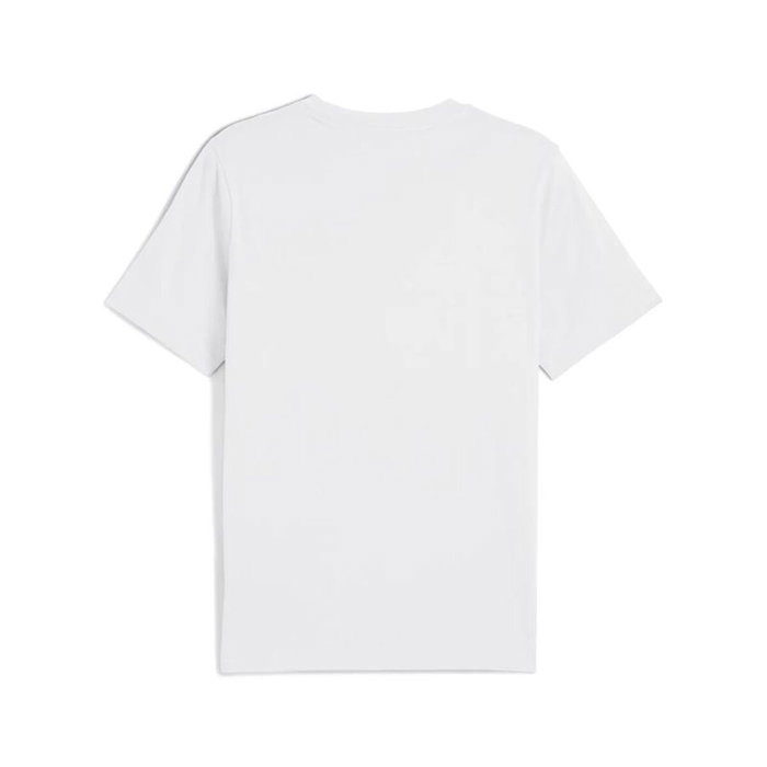 T-shirt à manches courtes homme Puma Essentials Logo Lab Blanc 11-12 Ans