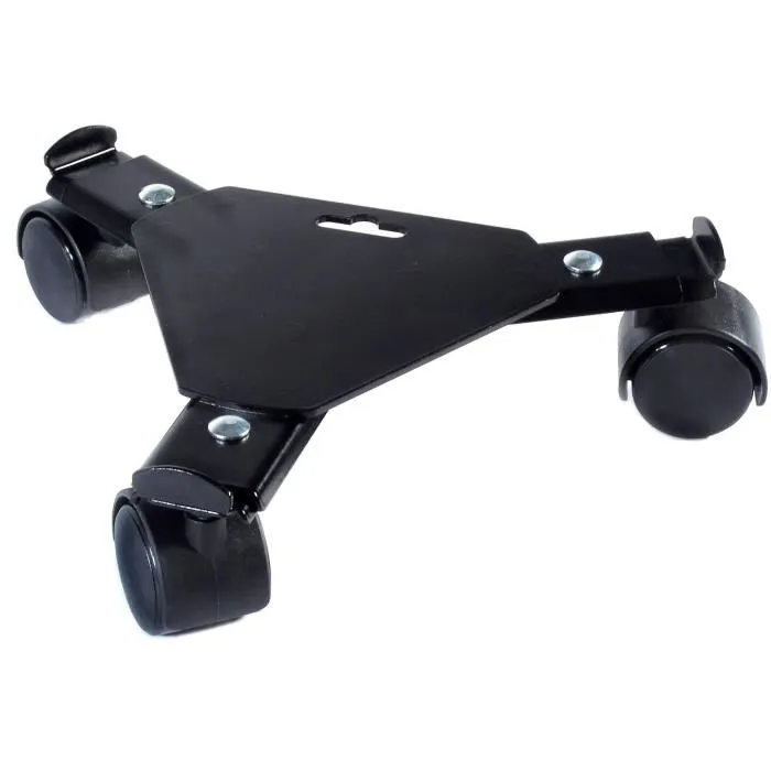 Nature Support de Pot Roulant Extensible - Support Roulant avec 3 Branches en Métal Époxy Noir Mat, Charge Max 75 kg, Adapté aux Pots Ronds et Carrés Nature Support de Pot Roulant Extensible - Support Roulant avec 3 Branches en Métal Époxy Noir Mat, Charge Max 75 kg, Adapté aux Pots Ronds et Carrés