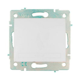Solera Interrupteur bipolaire 10AX 250V série Europa Solera ERP22QC blanc