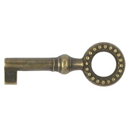 BESANA Clé en laiton Perlina 4422032 VP C32 bronze