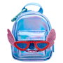 CEFA Mini sac à dos Stitch Disney Holographique Bleu