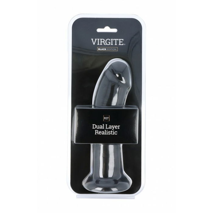 Gode réaliste Virgite R27 Noir 21 cm Gode réaliste Virgite R27 Noir 21 cm