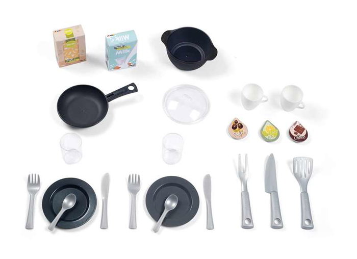 Smoby Cuisine Bon Appetit avec 23 Accessoires et Effets Sonores