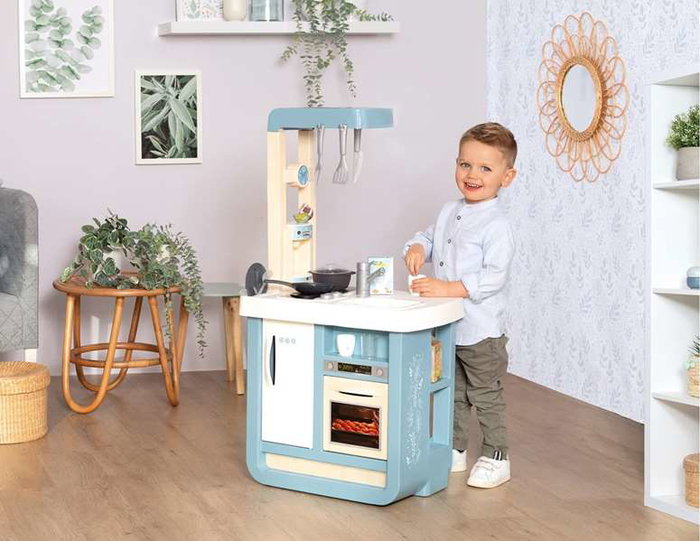 Smoby Cuisine Bon Appetit avec 23 Accessoires et Effets Sonores