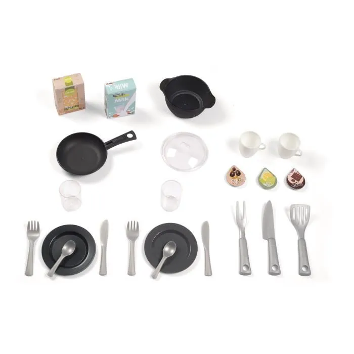 Smoby Cuisine Bon Appétit avec 23 accessoires - Cuisine enfant, 96 cm, sonores, 3 ans et plus Smoby Cuisine Bon Appétit avec 23 accessoires - Cuisine enfant, 96 cm, sonores, 3 ans et plus