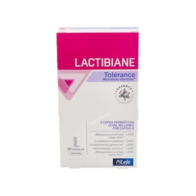 PILEJE Lactibiane Tolerance 30 Gélules - Probiotiques pour le Système Digestif PILEJE Lactibiane Tolerance 30 Gélules - Probiotiques pour le Système Digestif