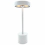 Lumisky ROBY WHITE Lampe de table LED sans fil Blanc mat