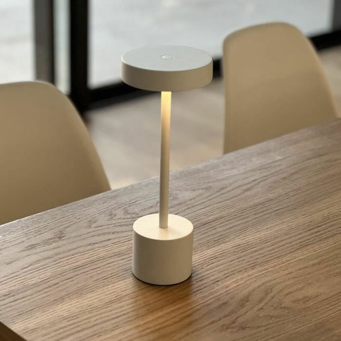 Lumisky ROBY WHITE Lampe de table LED sans fil Blanc mat