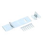 Edm Porte-cadenas en zinc chromé 75 mm