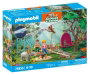 Playmobil Fiesta de cumpleaños divertida - Ensemble Fête d'anniversaire avec Personnages, Animaux et Accessoires