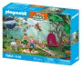Playmobil Fiesta de cumpleaños divertida - Ensemble Fête d'anniversaire avec Personnages, Animaux et Accessoires