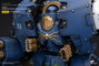 Joy Toy (CN) Warhammer The Horus Heresy Figurine 1/18 Ultramarines Leviathan Dreadnought avec Cyclonic Melta Lance et Siege Claws